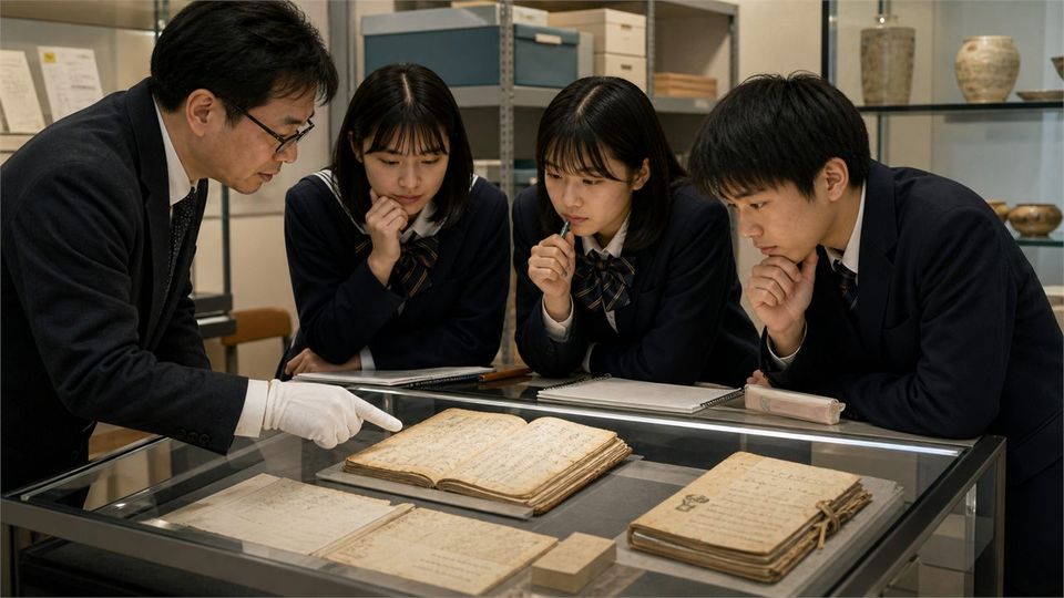 Museum Hires Students to Translate Ancient Teen Diary photo