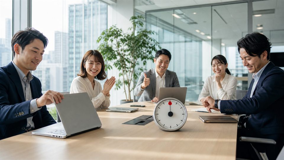 Company Sells Meetings with Built-In Endings photo