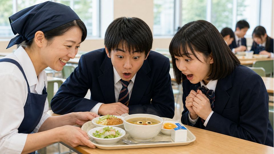 School Cafeteria Tests Talking Soup photo