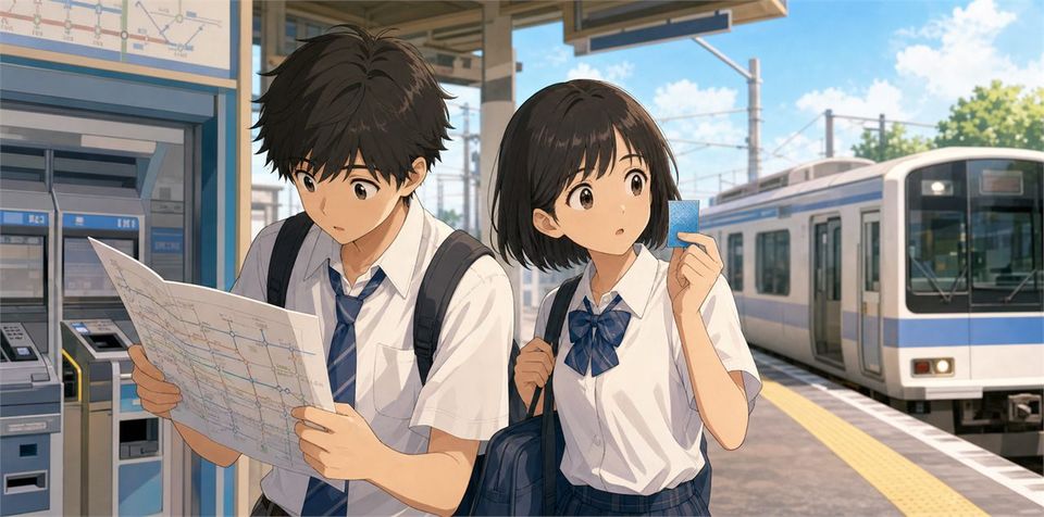 The Blue Ticket illustration