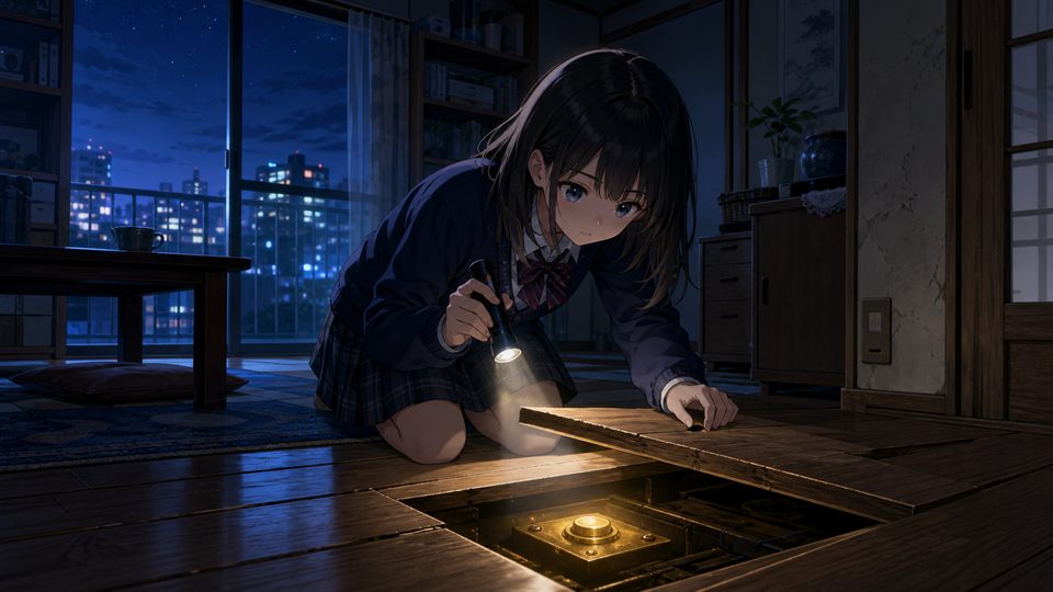 The Doorbell Under the Floor illustration