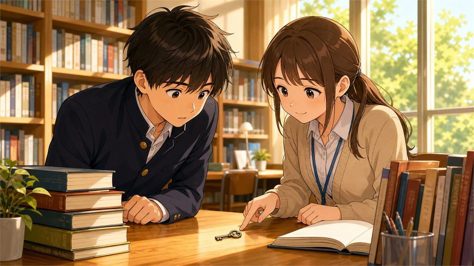 The Library Key illustration