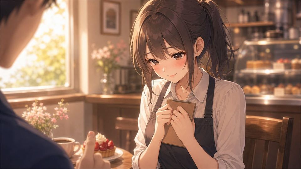 Mina blushes after Sota praises her English