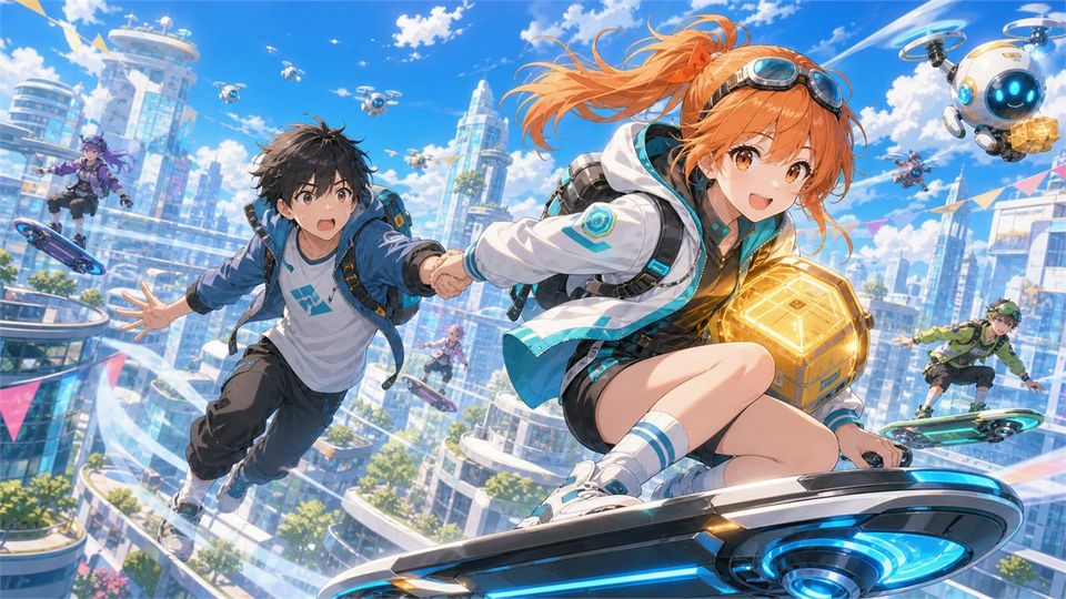 The Sky Dash Delivery illustration