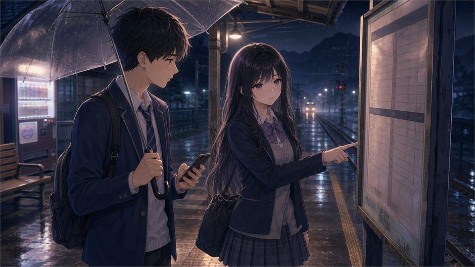 The Train That Was Not Listed illustration